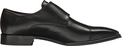 Massimo Matteo Mens Double Monk Cap Toe 17 Black Oxford  display picture 1