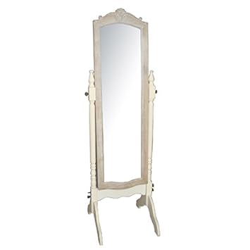 The Home Furniture Store Labelle Shabby Chic Cream Painted Cheval