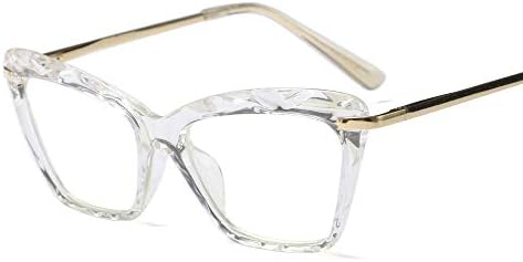 Non Prescription Clear Lenses Classic Rectangular Optical Glasses Frame Women