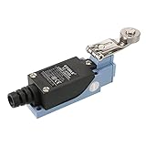 uxcell TZ-8104 DC 220V 10A Rotary Roller Lever