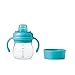 OXO Tot Transitions Soft Spout Training Cup Set, Aqua, 6 Ounce