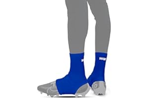 We Ball Sports Cleat Covers Elastic Spats for Football, Soccer, Baseball, Softball, Rugby & Turf Hockey