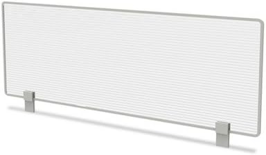 Linea Italia® - Trento Line Dividing Panel, Polycarbonate, 47-1/8 X 1 3/4 X 15-1/2, Translucent