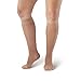 Ames Walker AW Style 41 Sheer Support 15-20 mmHg Moderate Compression Open Toe Knee High Stockings Nude Medium