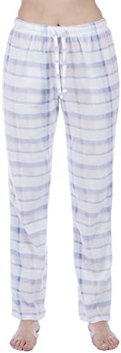 Ladies Fleece Pyjama Pajama Bottoms Lounge Pants PJ Nightwear