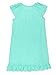Disney Princess Jasmine Aladdin Movie Girl's Short Sleeve Nightgown Dorm Pajamas (6, Green)