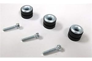 Golden Star Auto WP03-62K Wiper Motor Mounting Kit Incl. 3 Rubber Covered Steel Grommets Mounting Screws Wiper Motor Mounting Kit