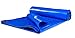 20'x25' Heavy Duty Waterproof Tarps - Multi-Purpose Blue Tarpaulin with 4 Grommets, Reinforced Edges and Nylon Paracord for Outdoor Rain Shelter, Ground Cover, Boat, RV or Pool Cover