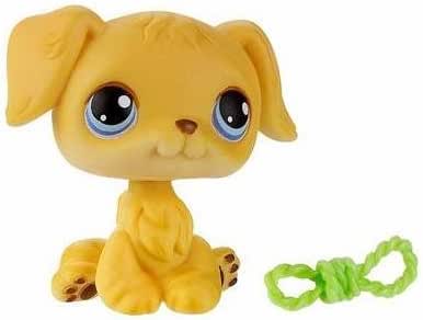 Amazon.com: Littlest Pet Shop Yellow Puppy Figure: Toys & Games