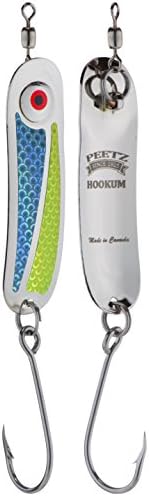 Peetz Spoon Lure - 'Hookum' | Handcrafted, Premium Quality | 17g/0.6oz Nickle-Plated Brass | High Performance Fishing Tackle