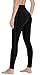 Heathyoga Yoga Leggings with Pockets for Women, Tummy Control Women’s High Waist Yoga Pants with Pockets Workout Yoga Pants Blackthumb 3