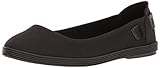 Blowfish Women's Gertrude Flat, Black Rancher Canvas/Dyecut Pu, 8 M US
