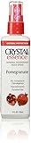 Crystal Deodorant Essence Spray 4 oz. Pomegranate (Pack of 3)