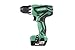 Hitachi DS10DFL2 12-Volt Peak Cordless Lithium Ion Compact Drill Driver Kit (Lifetime Tool Warranty)