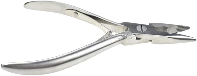 MAQNSCO Professional 5'' Hair Extension Pliers โ Stainless Steel Tool for Bond Removal & Fitting โ Precision Plier โ image 1