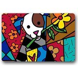 romero britto Graffiti Art Pattern Custom Doormat (23.6x15.7 inch) Indoor Outdoor