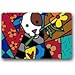 Graffiti Art Pattern Custom Doormat (23.6x15.7 inch) Indoor Outdoor