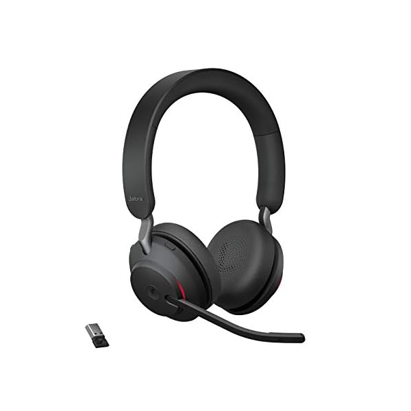 Jabra-Evolve2-65-Wireless-PC-Headset--Noise-Cancelling-Microsoft-Teams-Certified-Stereo-Headphones-With-Long-Lasting-Battery--USB-A-Bluetooth-Adapter--Black Jabra Evolve2 65 Wireless PC Headset – Noise Cancelling Microsoft Teams Certified Stereo Headphones With Long-Lasting…