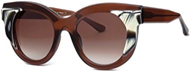 Thierry Lasry Slutty Sunglasses 2255 Transparent Brown Bone White / Gradient