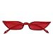 Retro Cateye Sunglasses for Womens Trendy Fashion Designer Cat Eye Sunglasses Metal Frame