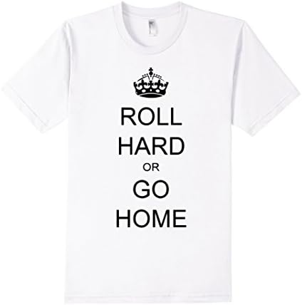 Arte Suave BJJ: Roll Hard Or Go Home Brazilian Jiu-Jitsu - Male 3XL - White