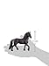 Schleich Frisian Stallion Toy Figure
