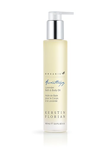 Kerstin Florian Organic Lavender Bath & Body Oil, Nourish Dry Skin 100ml/3.4 fl oz
