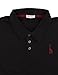 H2H Mens Classic Lightweight Giraffe Polo Shirts with Giraffe embroidery BLACK US S/Asia L (JDSK36)