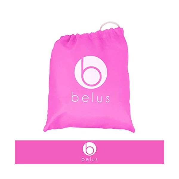 Belus Premium Resistance Bands Set for Women with Carry Bag. Female Fitness and Workout Equipment. 4 Resistance Band Set…