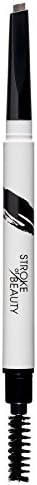 Stroke of Beauty Dual Dimension Sculpting Brow Pencil - Taupe