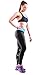 ZIOOER Women's Fitness Yoga Sport Pants Printed Stretch Ankle Legging Aniaml Faces-Made in China