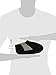 Nufoot Men's Travel Slippers, Black and Gray Stripe, Medium (SFB003-BlkGry-M)