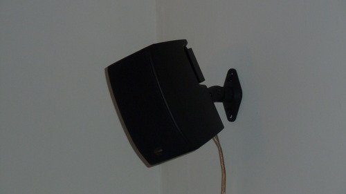 Ez Mounts 5 Black Universal Satellite Speaker Mounts Brackets