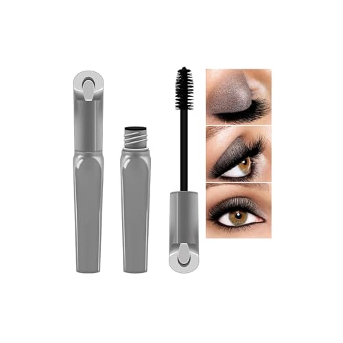 Lengthening and Volumising Mascara, Wrap Lash Tubing Mascara, Smudge-Proof & Water-Resistant, For Buildable Lash Impact, No Clumping, Suitable for Sensitive Eyes and Contact Lens Wearers, Black