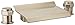 Kingston Brass KS2248AR Milano Waterfall Roman Tub Filler, Brushed Nickel