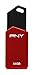 PNY Retract USB 2.0 Flash Drive, 64GB (P-FD64GRTC-GE)