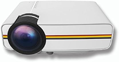 Lightweight Electronics Office Theater Projectors, Sincelee YG400 TFT LCD Mini Video Projector with Free HDMI Support 1080P for Home Cinema Theater TV Laptop Game SD iPad iPhone Android Smartphone