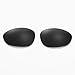 Walleva Black Polarized Replacement Lenses for Oakley X Metal XX Sunglasses