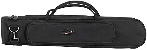 Liuhongyu Soprano Saxophone Sax Bag Case Straight Type Thicken Padded Foam Non-Woven Inner Cloth with Adjustable Shoulder Strap