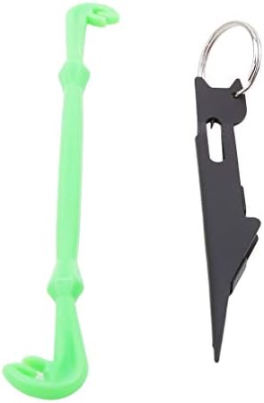 DAILYG Fishing Knot Tying Tool Kit Buckle Fish Hook Fly Fishing Angler Accessories Knot Tying Tool Knot Picker Needle Hook Bearing