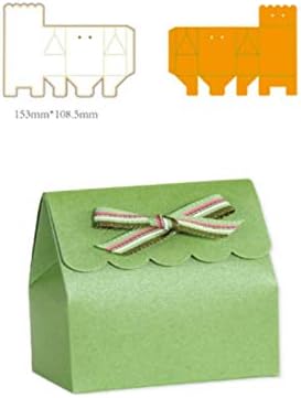 Fellibay Scrapbooking Die-Cuts Paper Stencils Box Die-Cut Cartridges Paper Craft Tools Scrapbooking Tools Craft Paper Die-Cuts (153mm108.5mm)