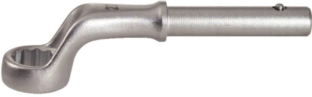 KS TOOLS 517.9137 Single ring ended spanner, offset, 2.13/16