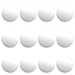 12 Pack of Smooth White Foosballs for Standard Foosball Tables & Classic Tabletop Soccer Game Balls by Brybelly primary