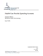 Health Care Flexible Spending Accounts