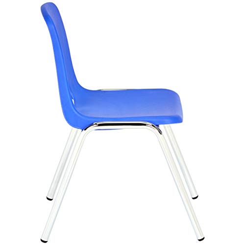 Amazon Basics School Stackable Chair, 12Inch Seat Height 6Pack