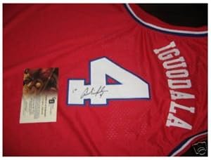 Amazon アンドレ イグドラは制服署名 Ga Coaを 直筆サイン入りnbaジャージ Andre スポーツ アウトドア