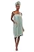 Women's Towel Wrap - Viscose from Bamboo Spa Wrap Set by Texere (The Waterfall, Lily Green, 2X/3X)