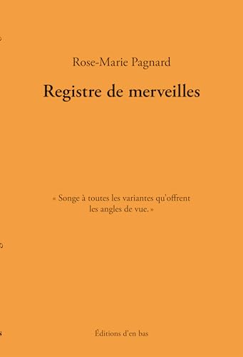 Registre de merveilles