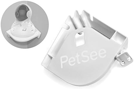 VuSee for Pet Cameras - The Universal Pet Monitor Shelf - Compatible with Most Pet Monitors - Peel and Stick Installation