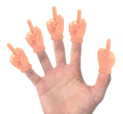 DR DINGUS Finger Hands (5 Middle Fingers)